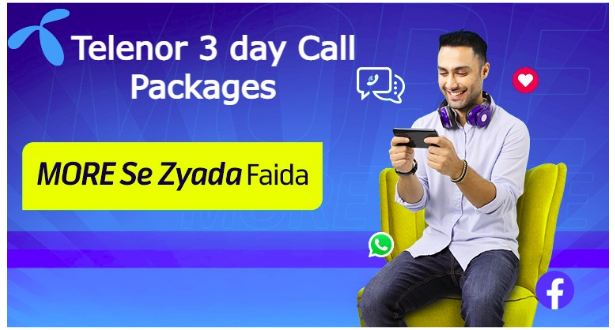 Telenor 3 days call packages