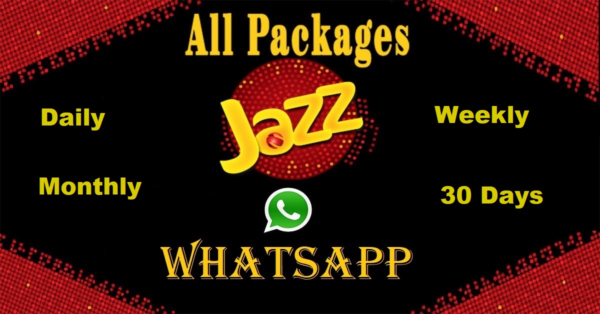 Jazz Whatsapp Packages 2023 Daily, Weekly & Monthly Code