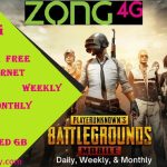 Zong PUBG Package Monthly Weekly Daily Code 2023