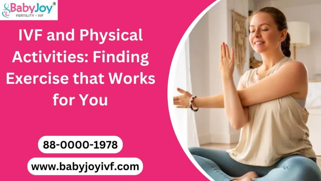 IVF and Physical Activities: Finding Exercise that Works for You Know by Best IVF Center in Gurgaon