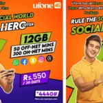 Ufone Social Hero Offer Those Who Wants All In One Package