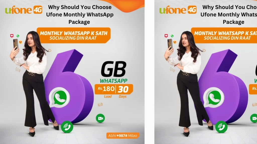 Why Should You Choose Ufone Monthly WhatsApp Package 