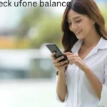 how to check ufone balance