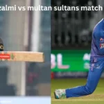 peshawar zalmi vs multan sultans match scorecard