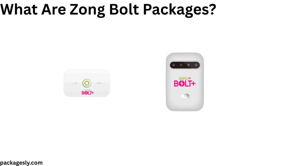 What Are Zong Bolt Packages