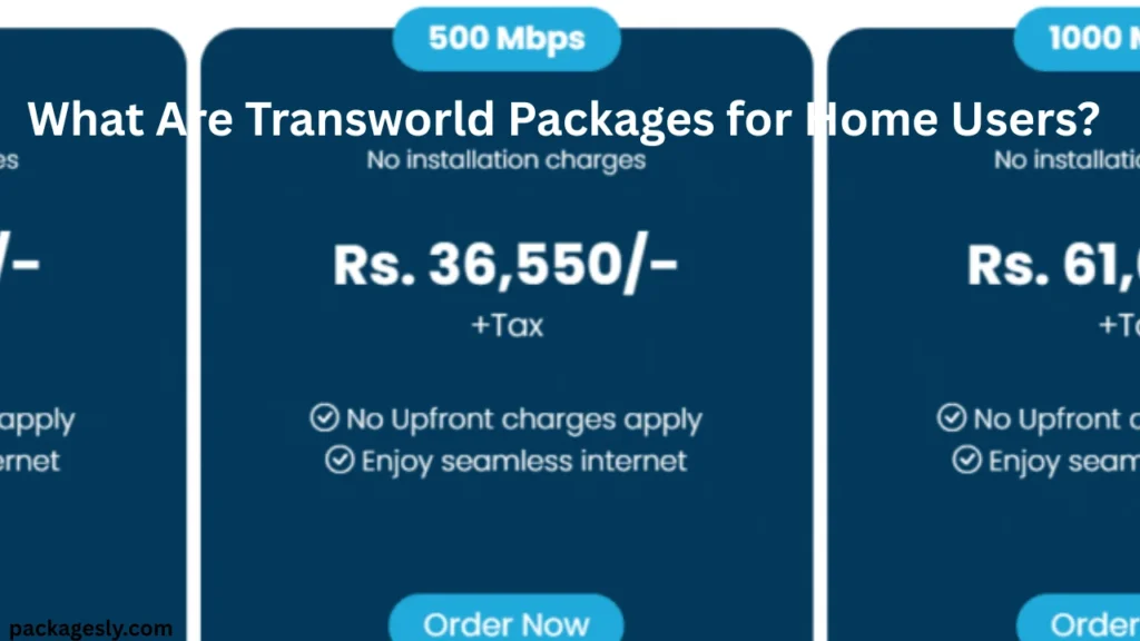 What Are Transworld Packages for Home Users?