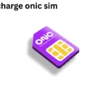 how to recharge onic sim