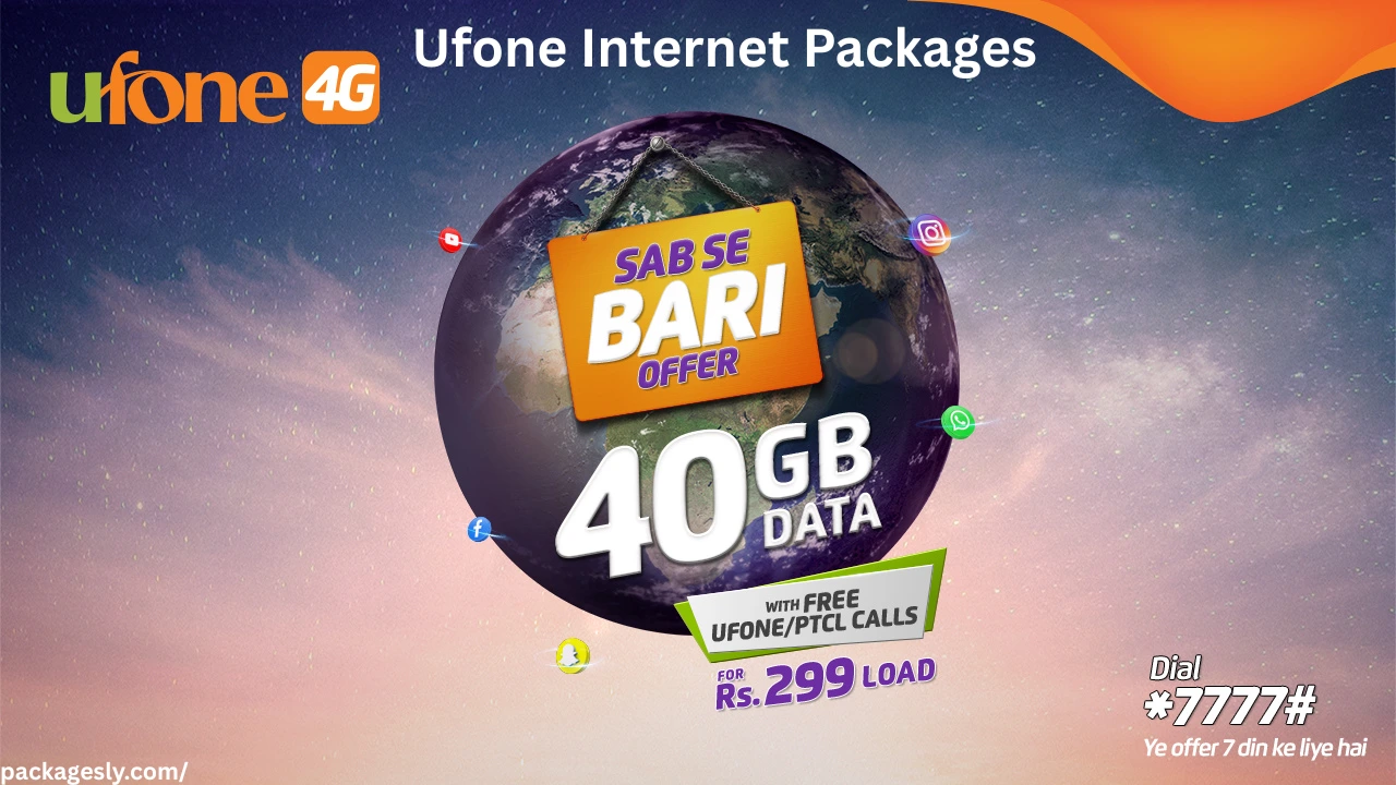 Ufone Internet Packages – New 4G Data Plans with Details - Packagesly.com