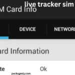 live tracker sim data apk