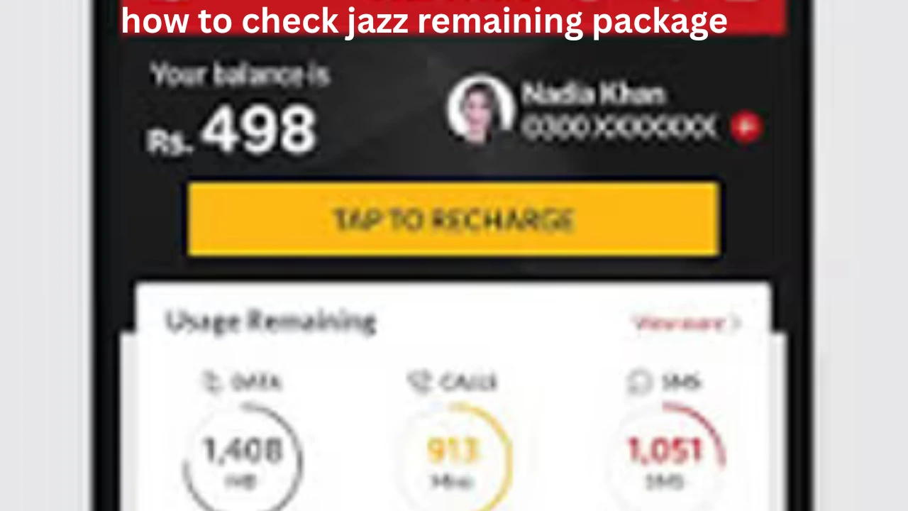 How to Check Jazz Remaining Package Using USSD Code - Packagesly.com