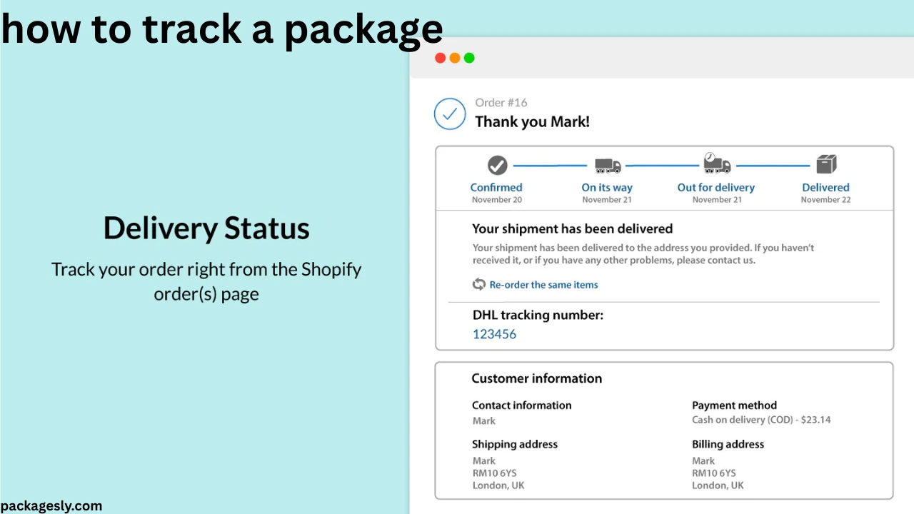 Traking Package How To Track a Package Without a Tracking Number - Packagesly.com
