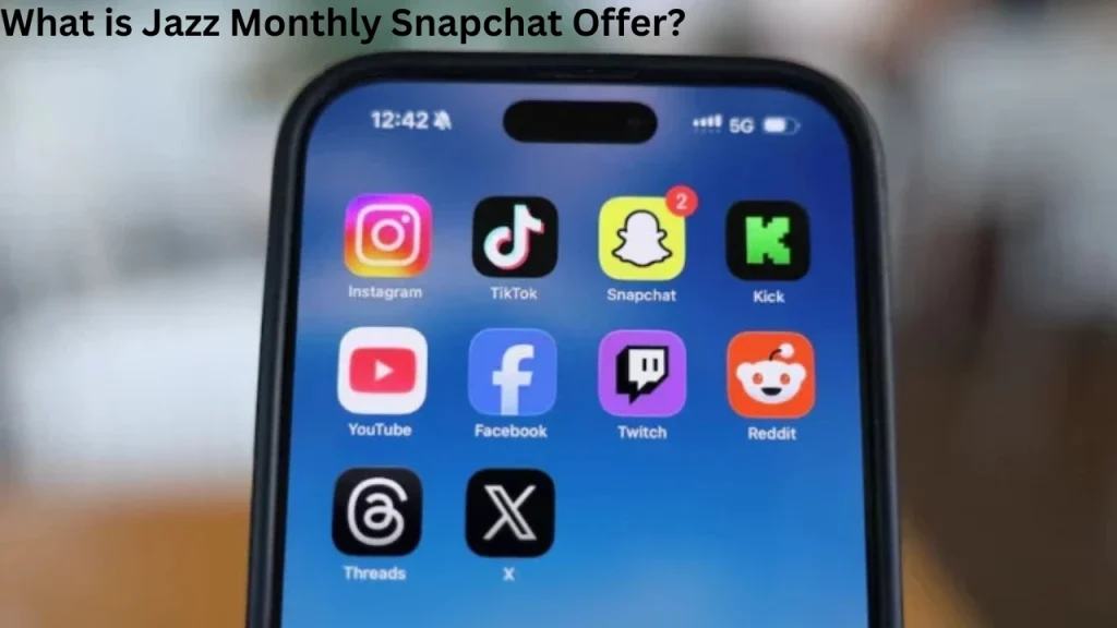 What is Jazz Monthly Snapchat Offer