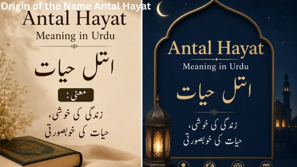 Origin of the Name Antal Hayat