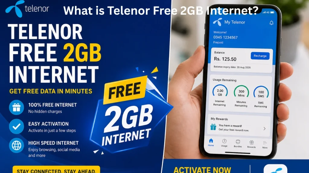 What is Telenor Free 2GB Internet?