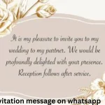marriage invitation message on whatsapp